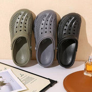 Roxoni Men’S Classic Slip On Clogs Sports Lightweight — Close-up
