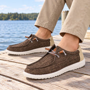 Norty - Mens Lightweight Boat Shoe 41510 Chocolate — Lifestyle