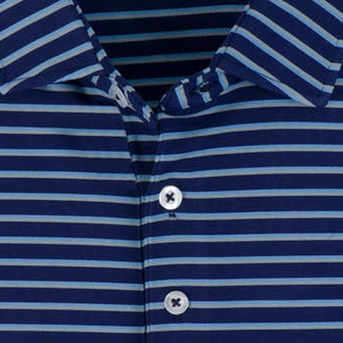 The Bluewater Links Flyway Polo — Close-up