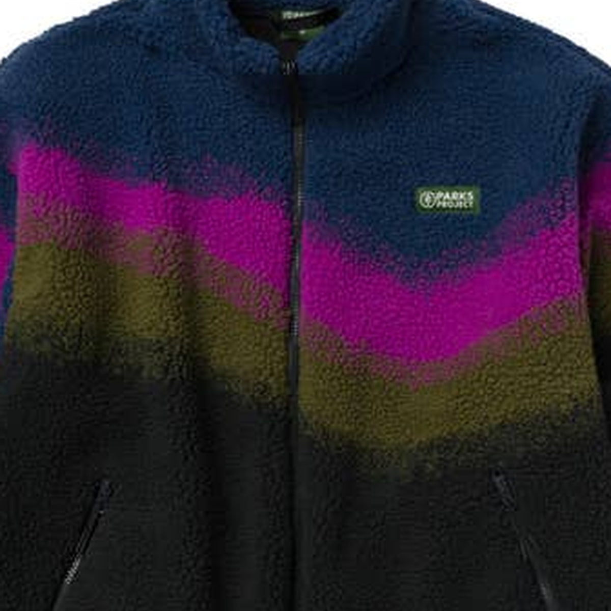 Borealis High Pile Fleece Jacket — Close-up