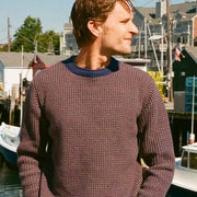 Grandpas Fisherman Knit Roll-Neck Sweater — Close-up