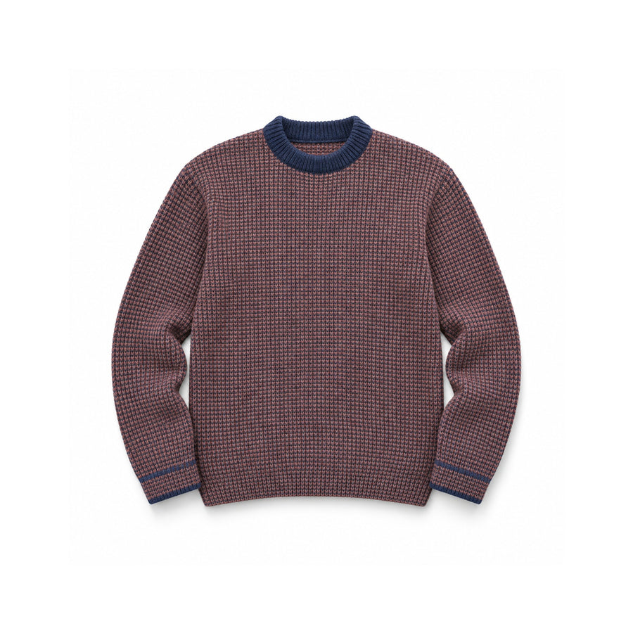 Grandpas Fisherman Knit Roll-Neck Sweater — Main