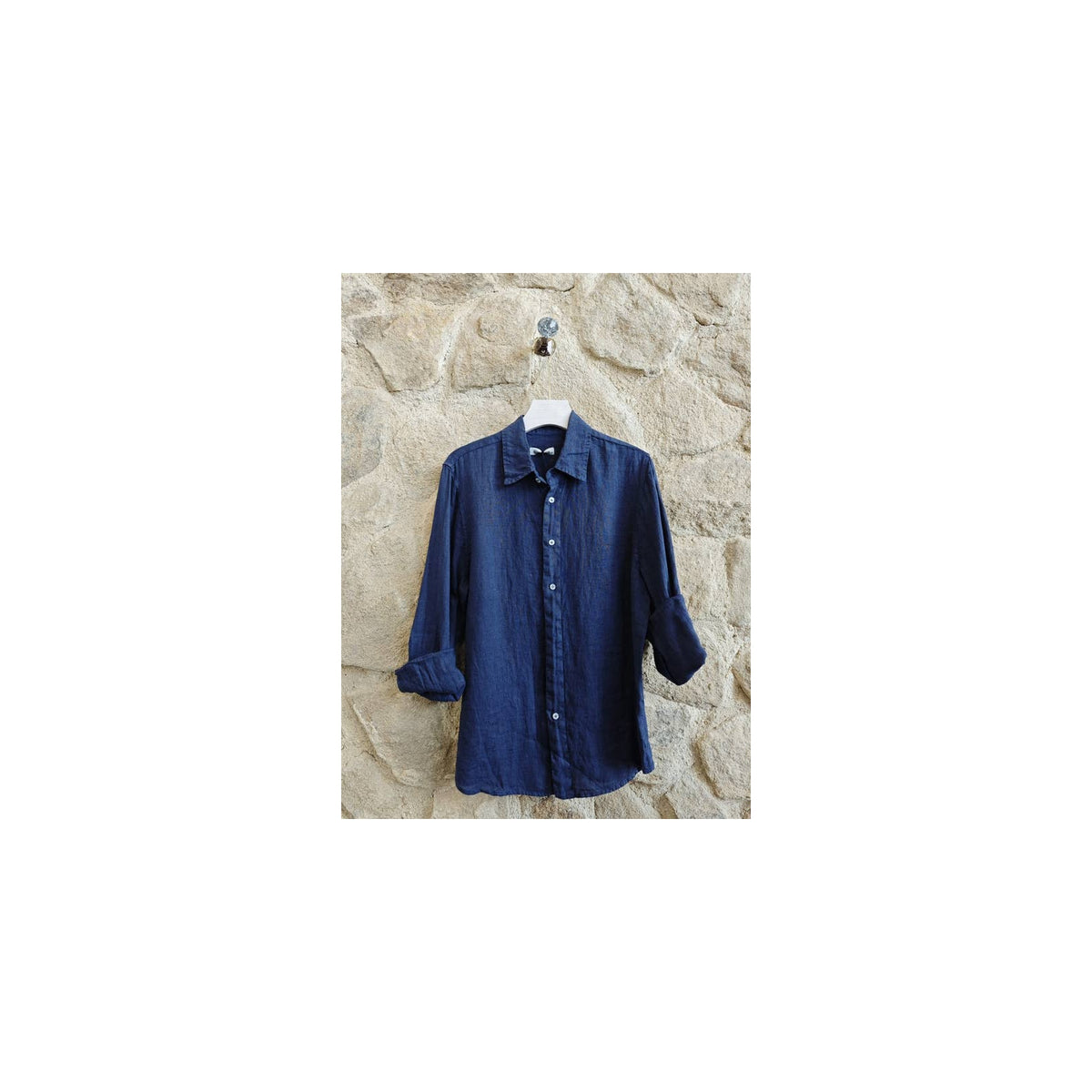 Men's 100% Linen Shirt — Main