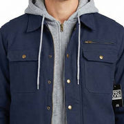 Men's Heavyweight Canvas Work Jacket — Close-up