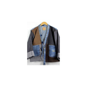 Upcycled Patchwork Denim Jacket — Main